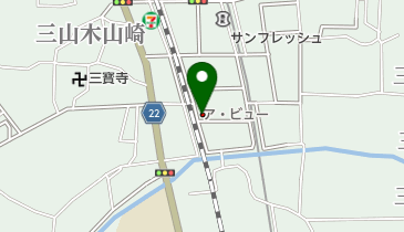 ア・ビューの地図画像