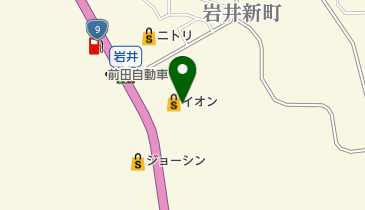 イオン福知山店の地図画像