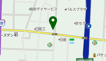 MINI京都南の地図画像