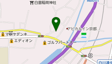 ヤナセメルセデス・ベンツ洛北サーティファイドカーセンターの地図画像