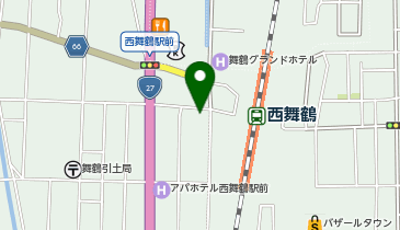 駅レンタカー西舞鶴営業所の地図画像