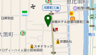 京都ロフトの地図画像