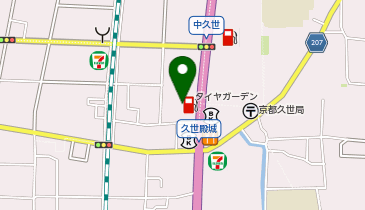 ニコニコレンタカー京都中久世町3丁目店の地図画像