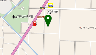 ニコニコレンタカー京都久御山町店の地図画像