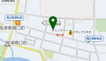 Fレンタカー京都店の地図画像