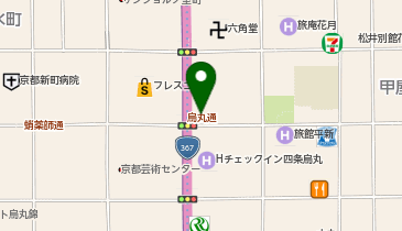 カフェ・ベローチェ烏丸蛸薬師店の地図画像