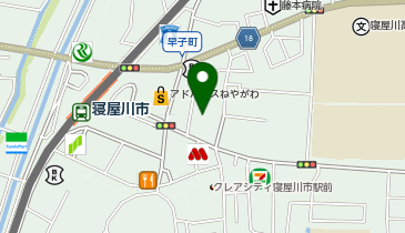 寝屋川市サービスゲートの地図画像