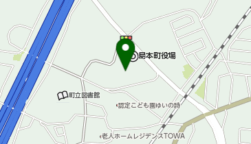 島本町役場の地図画像