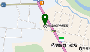 大阪府羽曳野警察署の地図画像