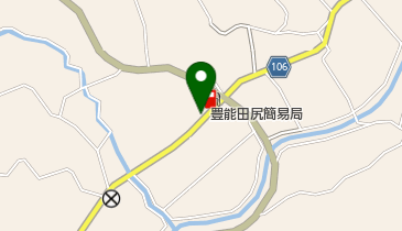 豊能田尻簡易郵便局の地図画像