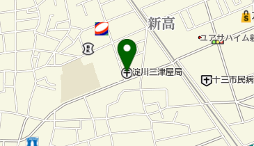 淀川三津屋郵便局の地図画像