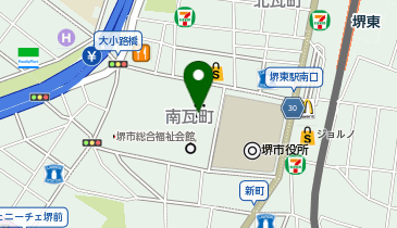 大阪法務局堺支局の地図画像