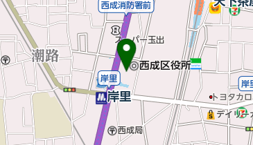 大阪市西成区保健福祉センターの地図画像