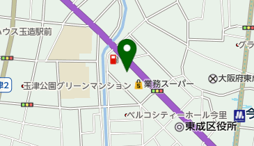 今里年金事務所の地図画像