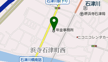 堺西年金事務所の地図画像