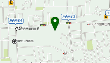 庄内コラボセンターの地図画像