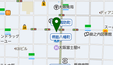 在大阪チリ共和国名誉領事館の地図画像