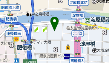 在大阪モロッコ王国名誉領事館の地図画像