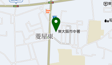 東大阪市消防局の地図画像