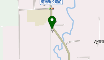 河南町消防署の地図画像