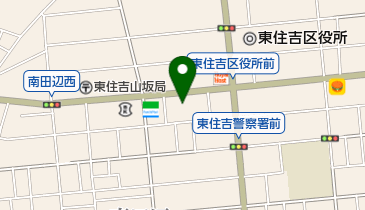 東住吉消防署の地図画像