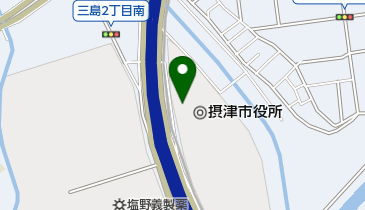 摂津市消防署の地図画像