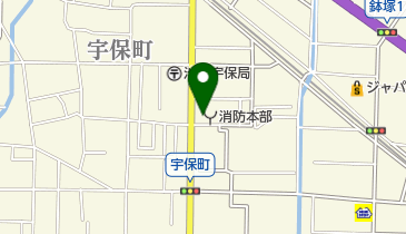 池田市消防署の地図画像