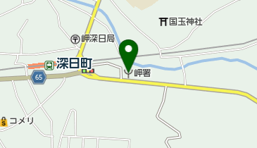 岬消防署の地図画像