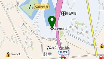 大阪南消防組合柏羽藤消防署の地図画像