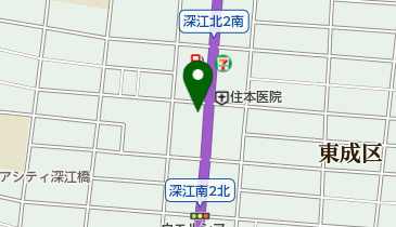 東成消防署深江出張所の地図画像