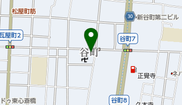 中央消防署上町出張所の地図画像