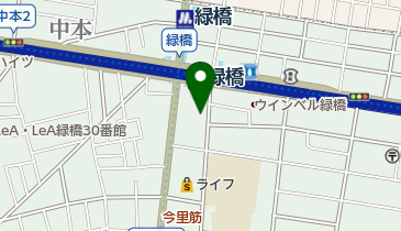 東成消防署中本出張所の地図画像