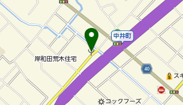 岸和田市消防署八木出張所の地図画像