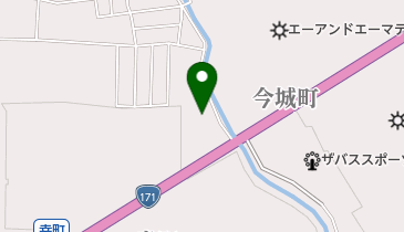 高槻市北消防署西分署の地図画像