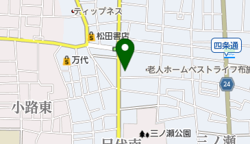 西消防署足代出張所の地図画像