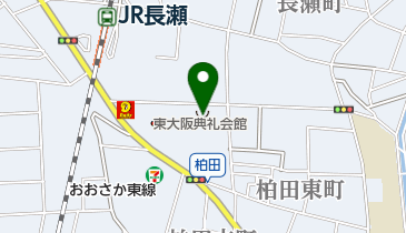 西消防署長瀬出張所の地図画像