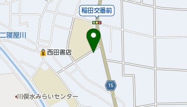 西消防署楠根出張所の地図画像