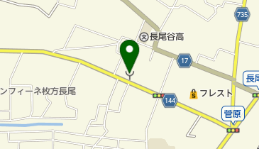 枚方東消防署長尾出張所の地図画像