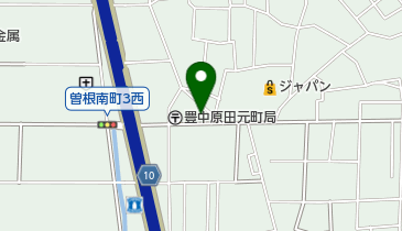 豊中市北消防署原田出張所の地図画像