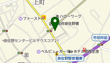 佐野簡易裁判所の地図画像