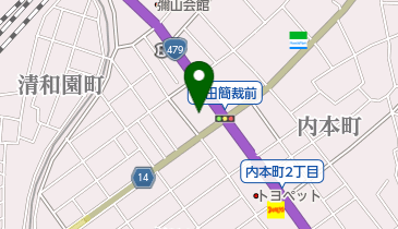 吹田簡易裁判所の地図画像