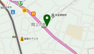 ゆうちょ銀行豊中店の地図画像