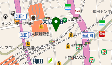ゆうちょ銀行大阪支店梅田OPA内出張所」(大阪市北区-ゆうちょ