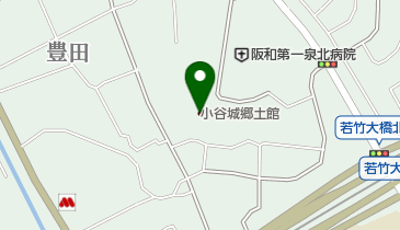 小谷城郷土館の地図画像