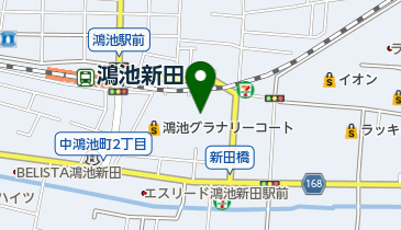 鴻池新田会所の地図画像