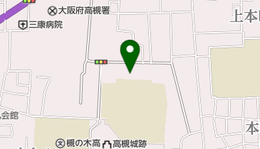 高槻市立しろあと歴史館の地図画像