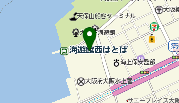 大阪文化館・天保山の地図画像