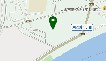 大阪市立東淀川図書館の地図画像