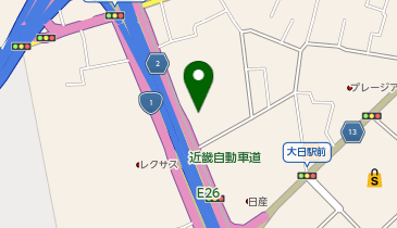 守口市立図書館の地図画像