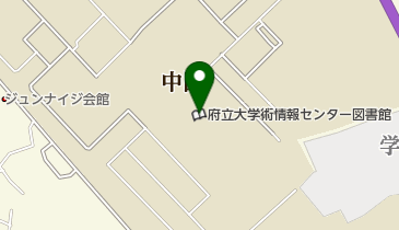 大阪公立大学学術情報センター図書館の地図画像